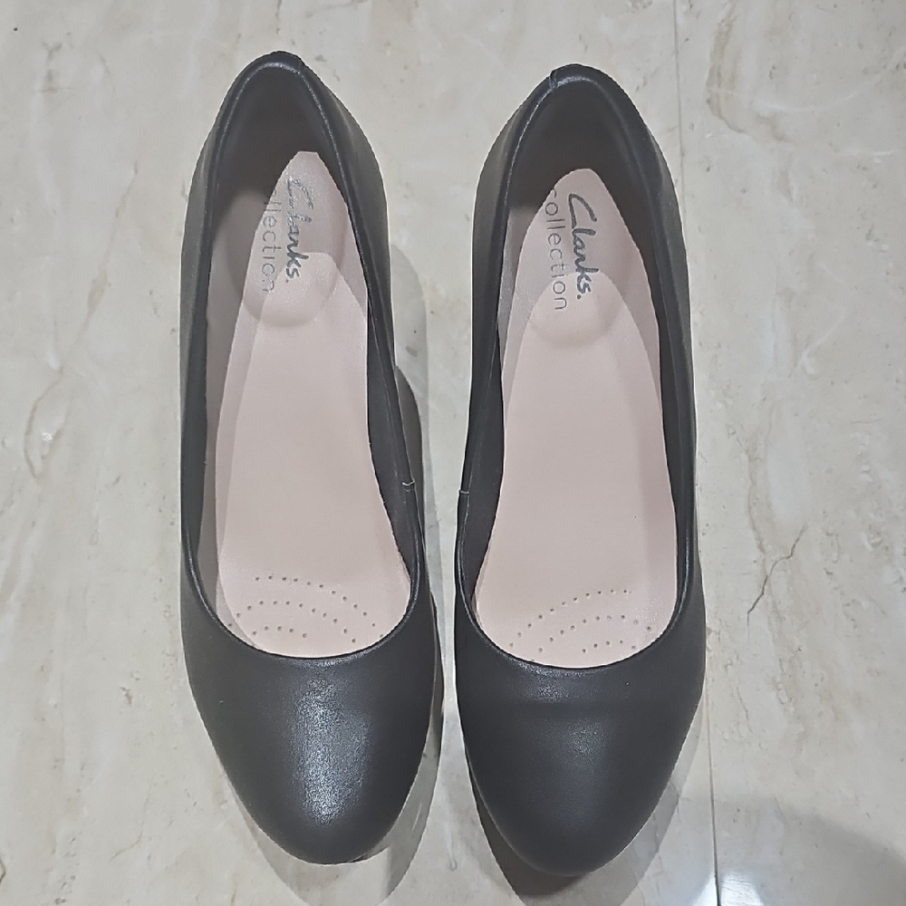 Clarks Women's Classic Black Heels